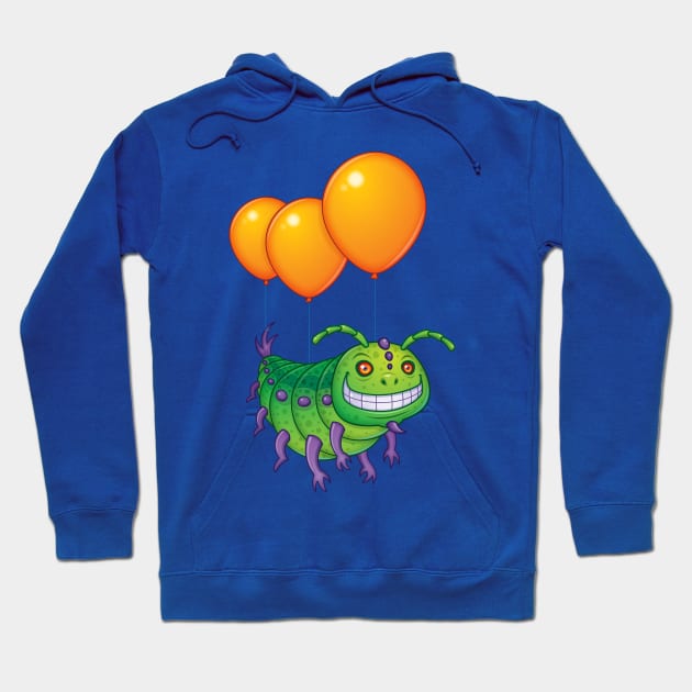 Impatient Caterpillar Hoodie by fizzgig